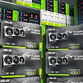 Graphics card RTX4090 host assembly computer shop computer city Avida 3d model