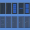 Various Hinged Doors Design For Home Interior With Glass And Wooden Panels