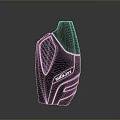 SHARKBOY Black Daily Life Accessory With Carbon Fiber Texture And Blue Accent Line For Home Use
