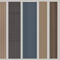 Various Wall Paneling Styles with Different Textures and Patterns for Home Decor