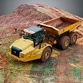 modern engineering vehicle engineering vehicle 3d model