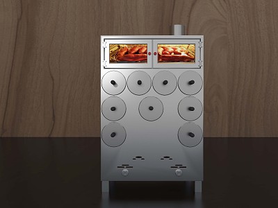 Modern Oven Commercial Oven Roasted Sweet Potato Box Oven Gas Oven Roasted Sweet Potato Oven Back Kitchen Roasted Sweet Potato Oven Commercial Oven Charcoal Oven 3d model