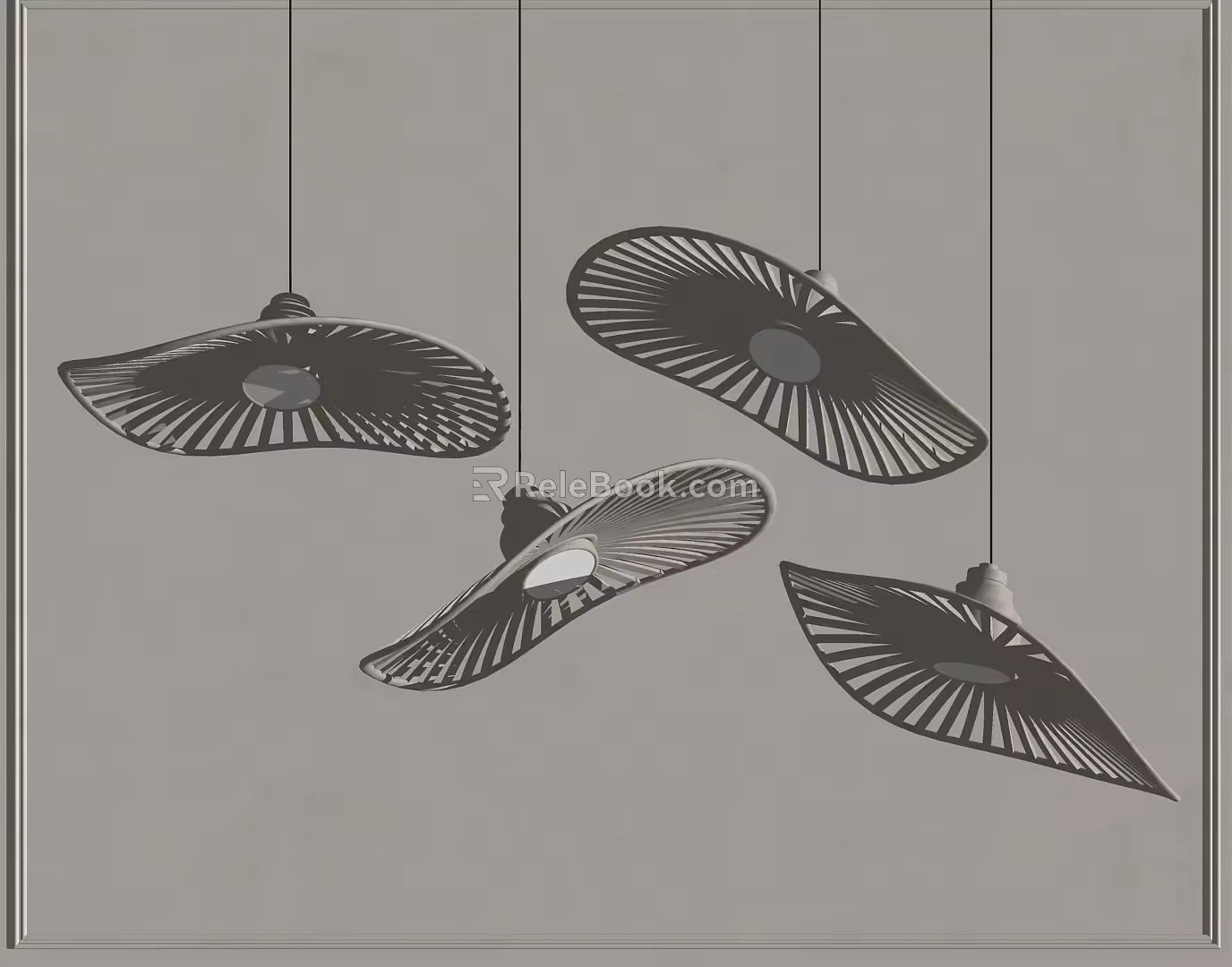 Quiet chandelier 3d model