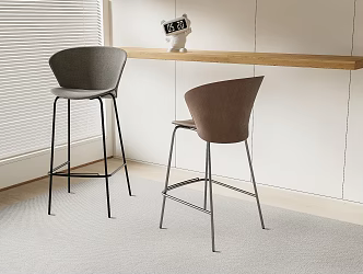 Bar Chair Bar Stool High Stool 3d model