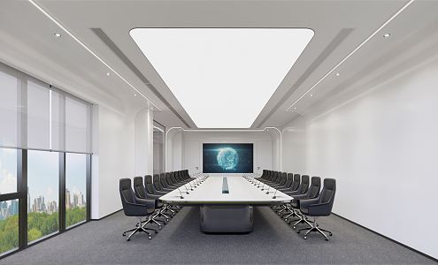 Modern Meeting Room High-tech Meeting Room 3d model