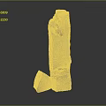 Natural Stone Material with Rough Texture and Irregular Stacked Structure Design