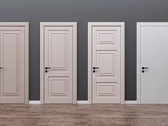 Paint door 3d model