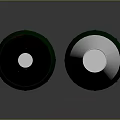 Two Green Military Bombs With Yellow Text Labels And Metal Tips Weapon Design