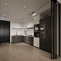 Modern Apartment Bedroom Interior With Minimalist Design And Large Windows