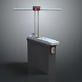Modern Electronic Appliance Featuring Vertical Stand Top Bar and Control Panel
