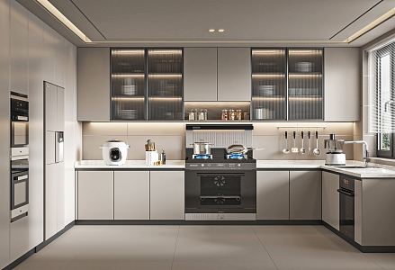 Modern Kitchen 3d model