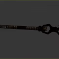 Crowbar Game Item 3d model