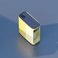 Yellow Sleek Household Appliance With Compact Design And Modern Look