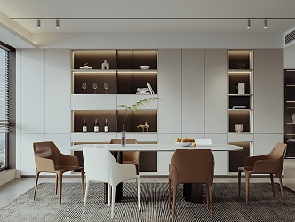 Modern Restaurant 3d model