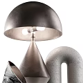 Modern Decorative Ornament Set with Geometric Trays Candle Holders and Figurines