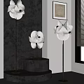 Modern floor lamp 3d model