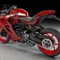 Motorcycle Racing Motorcycle Heavy Duty Motorcycle 3d model