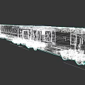 Modern China Railway Train With Silver Blue Exterior And Streamlined Front Design