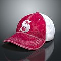 Hat cap baseball cap realistic 3d model