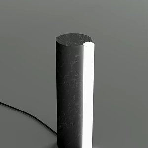 Light Luxury Marble Table Lamp 3d model