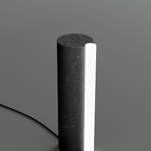 Light Luxury Marble Table Lamp 3d model