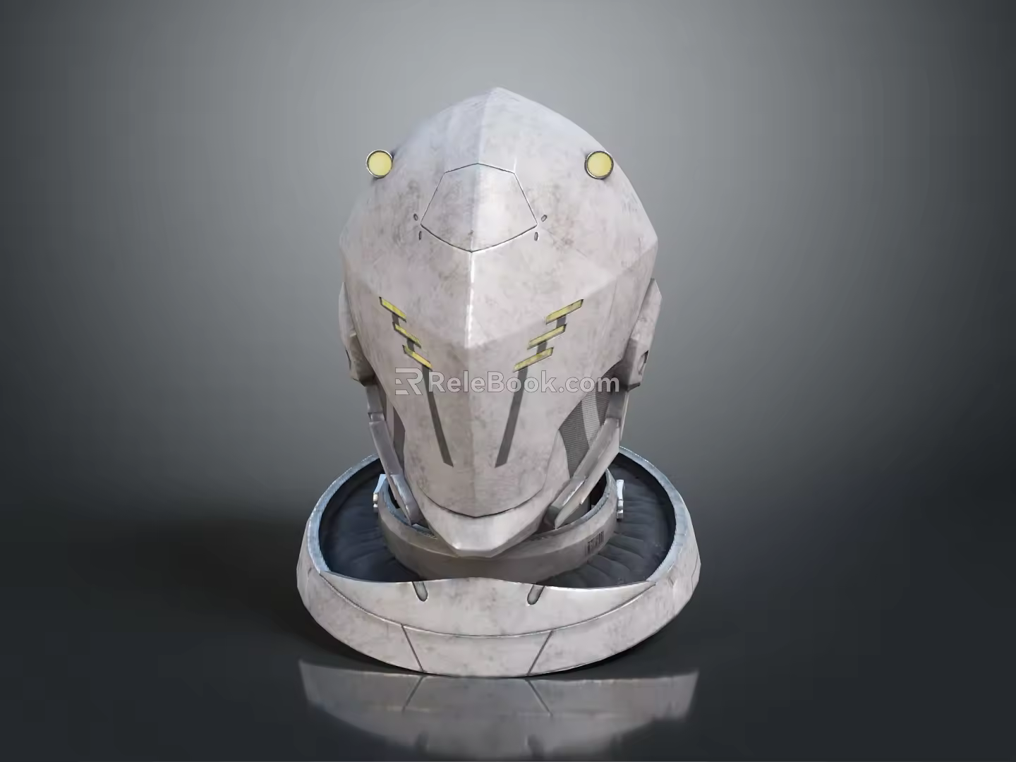 Sci-Fi Helmet Alien Helmet High Tech Helmet Game Helmet 3d model