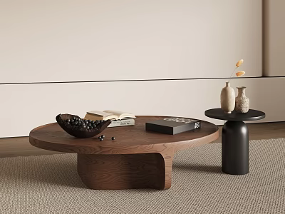 Modern Middle Ancient Style Coffee Table 3d model