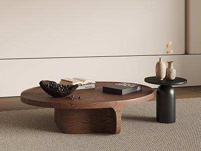 Modern Middle Ancient Style Coffee Table 3d model