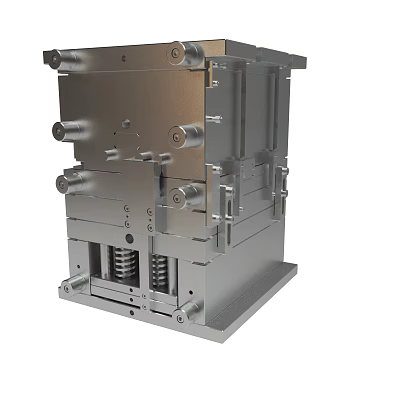 Injection Mold Plastic Mold Open Mold Processing and Manufacturing Non-standard ABS Plastic Products Shell Injection Mold Processing 3d model