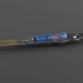 Sci-fi Dagger Sci-fi Dagger Flash Knife Future Dagger Cyberpunk Dagger High-tech Knife Low Face Number Low Model Simple Model Movie and TV Level Super Realism 3d model
