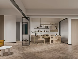 Modern Wind Office 3d model