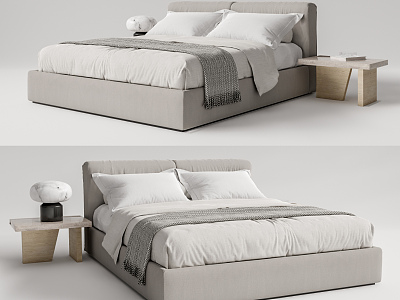 Modern Double Bed model