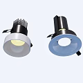recessed spotlight ceiling lamp 3d model