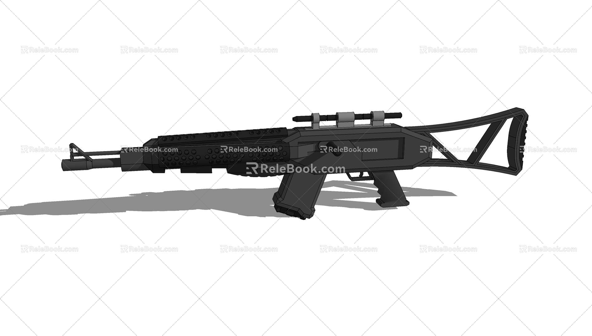 Gun 3d model