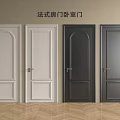 Elegant French Style Bedroom Swing Doors With Different Color Options And Panel Design