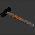 Hammer Warhammer Cartoon Hammer Magic Hammer Thor's Hammer Ancient Weapons Cold Weapons Medieval Items 3d model