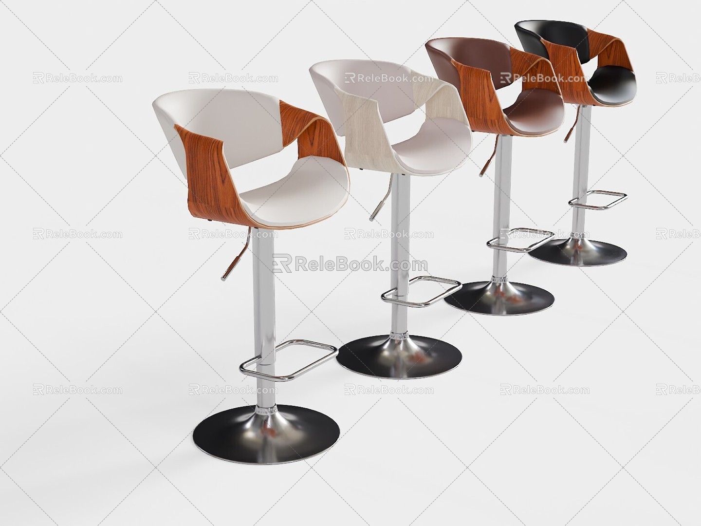 BANQUETA Bar Chair 3d model