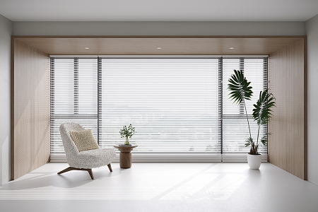 Modern venetian blinds 3d model