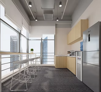 Modern pantry 3d model