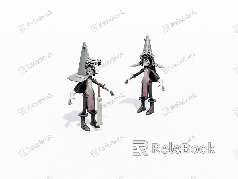 Cartoon Anime Characters model