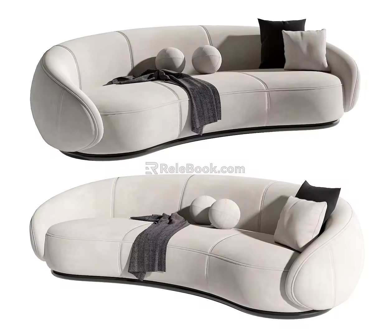 Modern Multiplayer Sofa 3d model