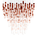 Modern crystal chandelier 3d model