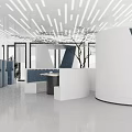 Modern Control Room Interior Featuring Large Monitoring Screens Control Desks And Blue Lighting