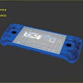 Modern game machine electronic chicken hand game machine hand game machine 3d model