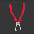 Pipe pliers punching pliers vise wrench tool hardware tool 3d model