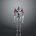 Robot Assistant Small Robot Butler Robot Butler Figure Game Figure 3d model