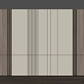 Modern Interior Wall Design With Wooden Panels White Textured Panels And Recessed Lighting