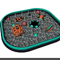 Children Playground Equipment With Interactive Climbing Frames Colorful Balls And Soft Play Tunnel