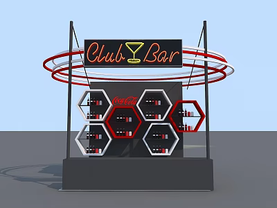 Modern Bar Beer Bar 3d model Modern Bar Beer Bar 3d model