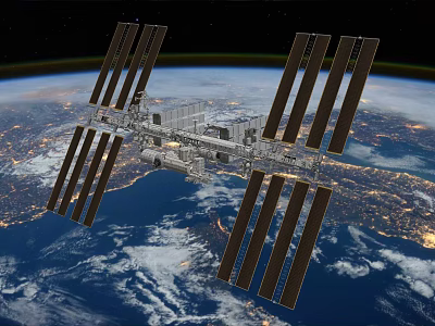 International Space Station 3d model International Space Station 3d model